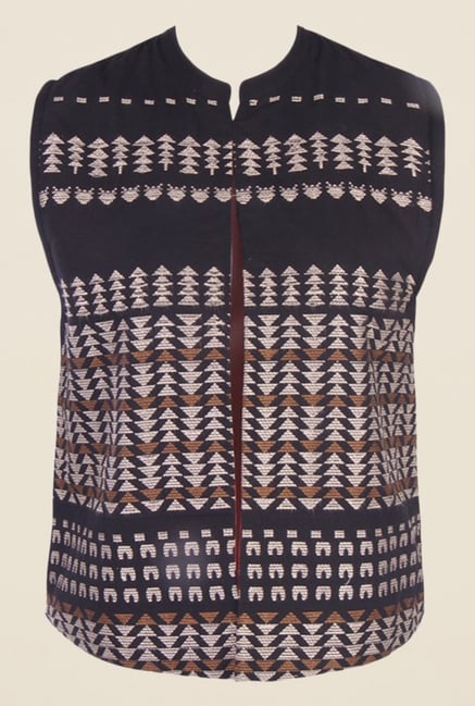 W Black Printed Kurti W Black Printed Kurti