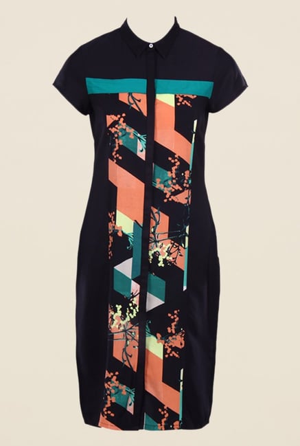 W Black Printed Kurta W Black Printed Kurta