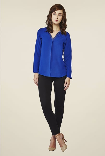 AND Blue Solid Top AND Blue Solid Top