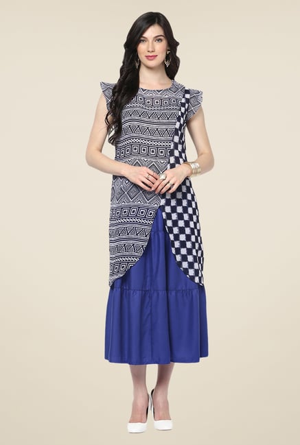Yepme Blue Emma Skirt Yepme Blue Emma Skirt