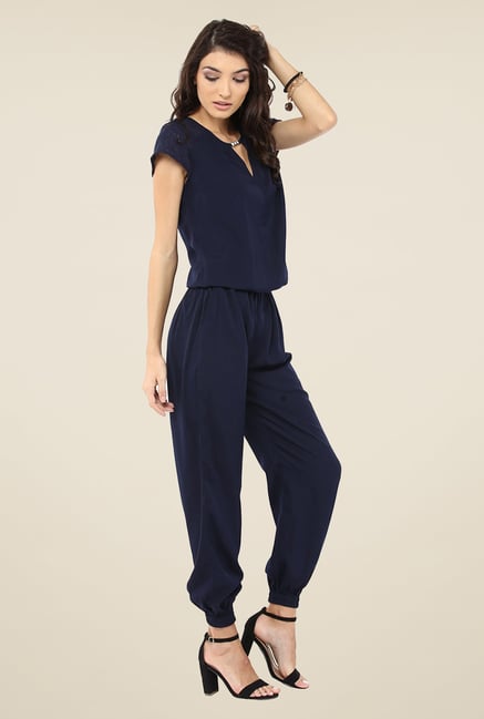 Yepme Nigella Navy Lace Jumpsuit Yepme Nigella Navy Lace Jumpsuit