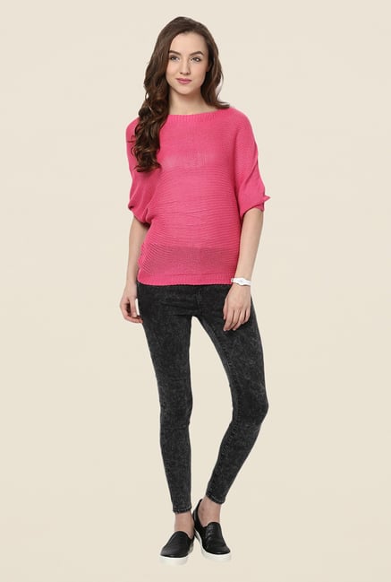 Yepme Pink Brianna Sweater Yepme Pink Brianna Sweater