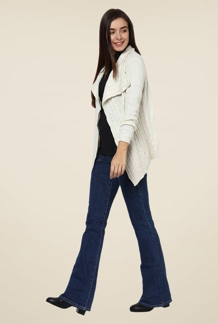 Yepme Cream Claudia Sweater Yepme Cream Claudia Sweater