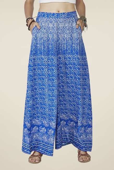 Global Desi Blue Maya Palazzos Global Desi Blue Maya Palazzos