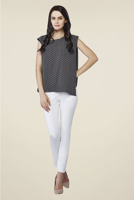 AND Black Printed Top AND Black Printed Top