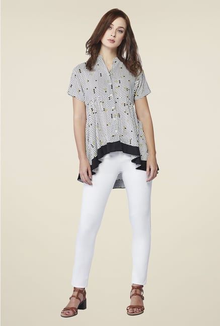 AND White & Black Printed Tunic AND White & Black Printed Tunic
