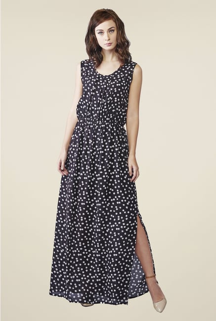 AND Navy Floral Print Dress AND Navy Floral Print Dress