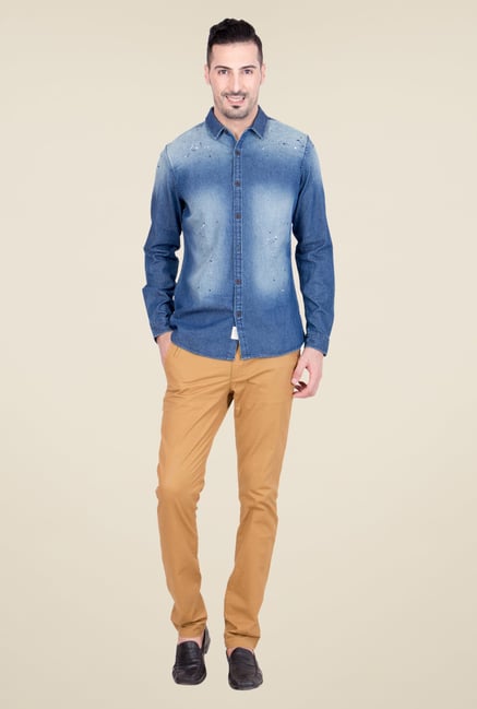 United Colors of Benetton Blue Shirt United Colors of Benetton Blue Shirt