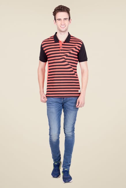 United Colors of Benetton Black Polo T Shirt United Colors of Benetton Black Polo T Shirt