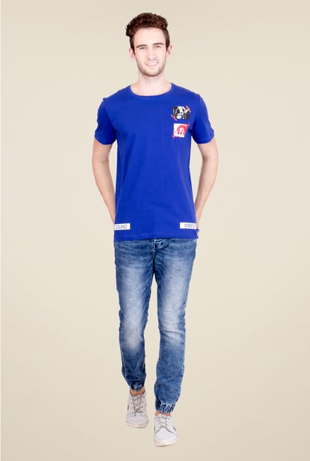 United Colors of Benetton Blue T Shirt United Colors of Benetton Blue T Shirt