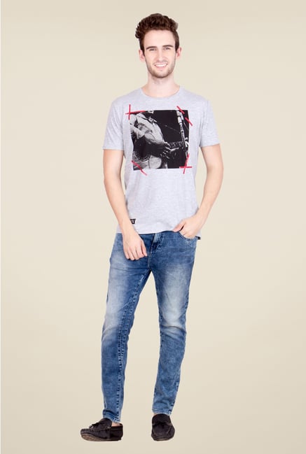 United Colors of Benetton Grey T Shirt United Colors of Benetton Grey T Shirt