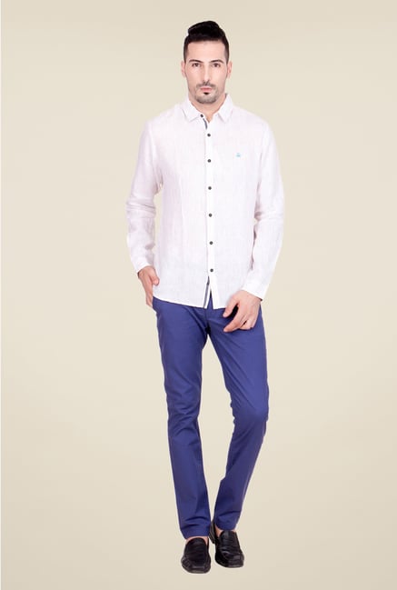 United Colors of Benetton Pink Linen Shirt United Colors of Benetton Pink Linen Shirt