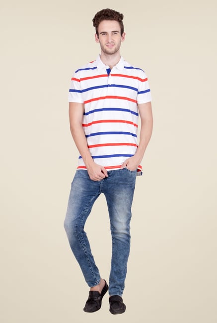 United Colors of Benetton White Polo T Shirt United Colors of Benetton White Polo T Shirt