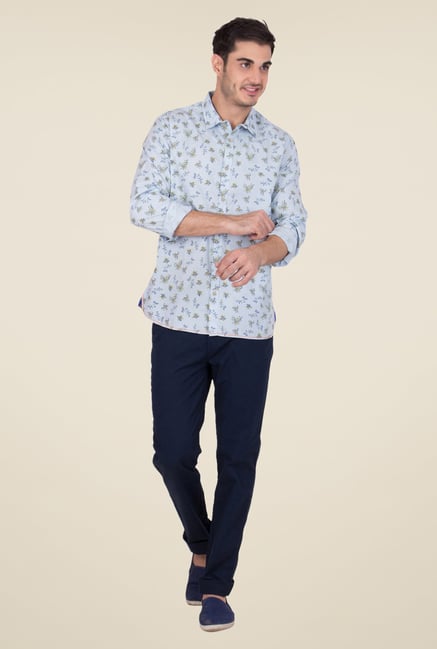 United Colors of Benetton Sky Blue Shirt United Colors of Benetton Sky Blue Shirt