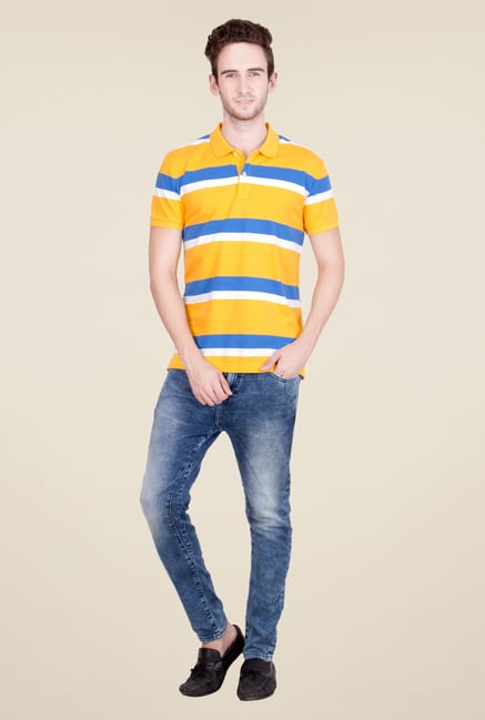 United Colors of Benetton Orange Polo T Shirt United Colors of Benetton Orange Polo T Shirt