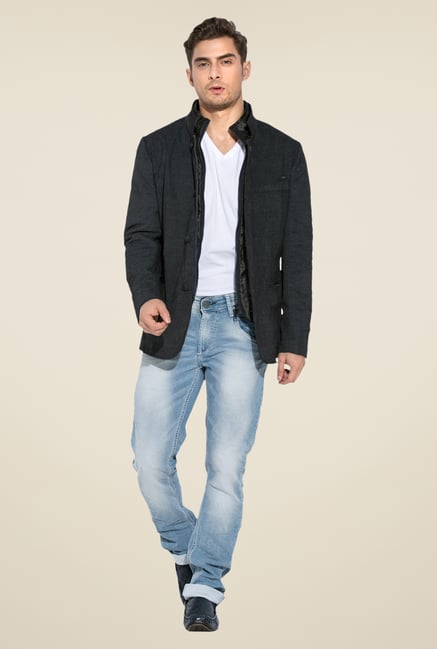 Mufti Black Slim Fit Blazer Mufti Black Slim Fit Blazer