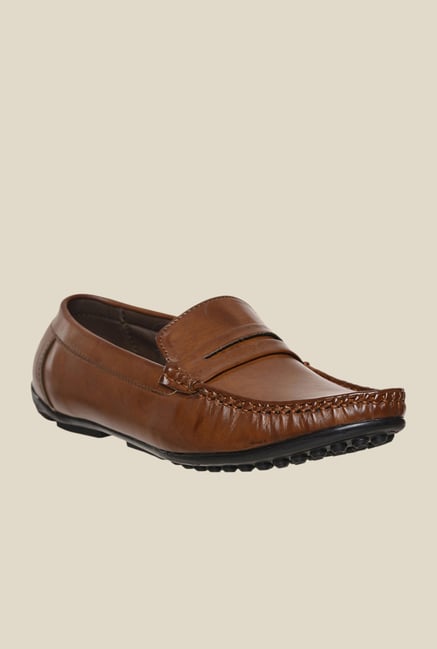 Bruno Manetti Tan Casual Loafers Bruno Manetti Tan Casual Loafers