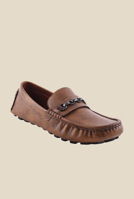 Bruno Manetti Tan Casual Loafers Bruno Manetti Tan Casual Loafers
