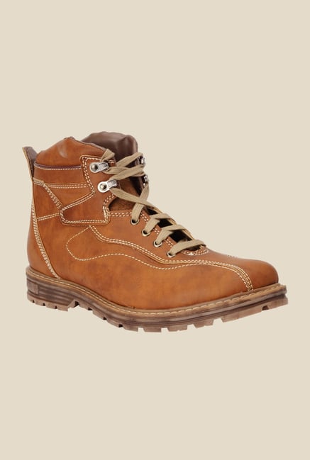 Bruno Manetti Tan Biker Boots Bruno Manetti Tan Biker Boots