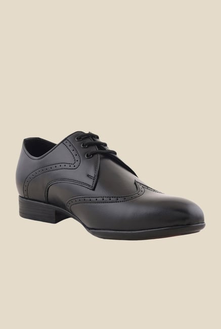 Bruno Manetti Black Derby Shoes Bruno Manetti Black Derby Shoes