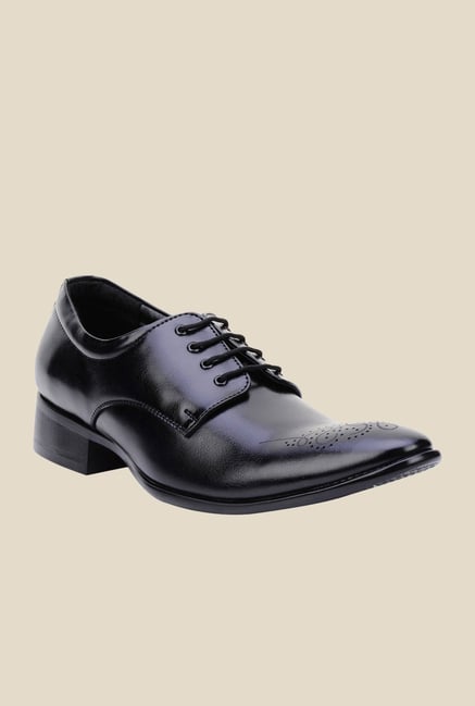 Bruno Manetti Black Derby Shoes Bruno Manetti Black Derby Shoes