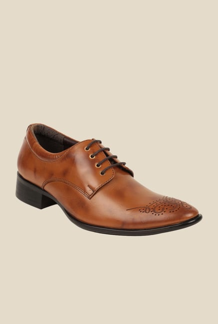 Bruno Manetti Tan Derby Shoes Bruno Manetti Tan Derby Shoes