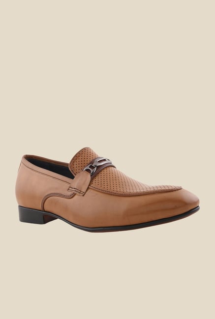 Bruno Manetti Teak Formal Slip-Ons Bruno Manetti Teak Formal Slip-Ons