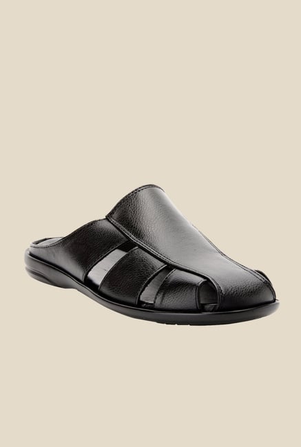 Bruno Manetti Black Casual Sandals Bruno Manetti Black Casual Sandals