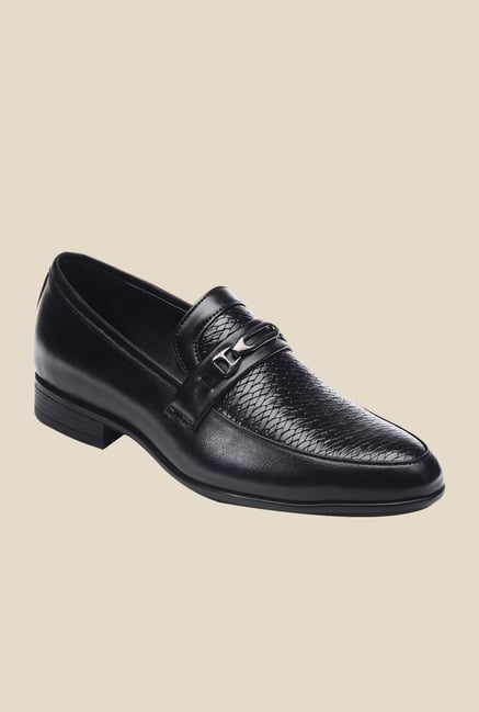 Bruno Manetti Black Formal Slip-Ons Bruno Manetti Black Formal Slip-Ons