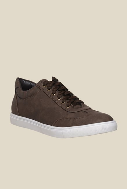 Bruno Manetti Brown & White Sneakers Bruno Manetti Brown & White Sneakers