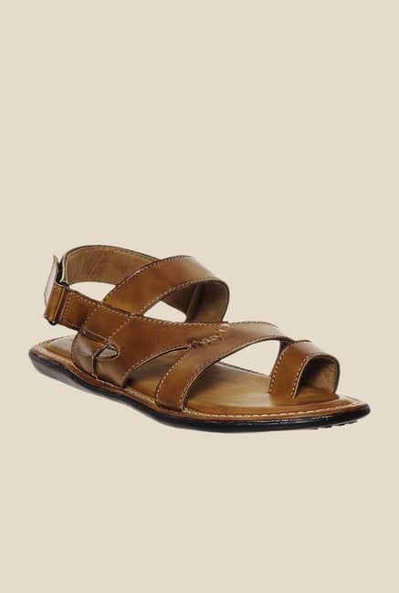 Bruno Manetti Brown Back Strap Sandals Bruno Manetti Brown Back Strap Sandals