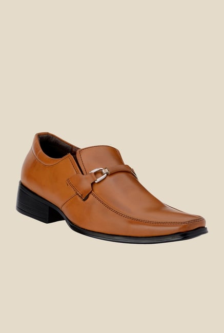 Bruno Manetti Teak Formal Slip-Ons Bruno Manetti Teak Formal Slip-Ons