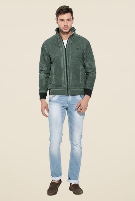 Mufti Green Slim Fit Jacket Mufti Green Slim Fit Jacket