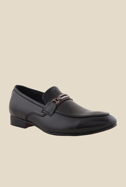 Bruno Manetti Black Formal Slip-Ons Bruno Manetti Black Formal Slip-Ons