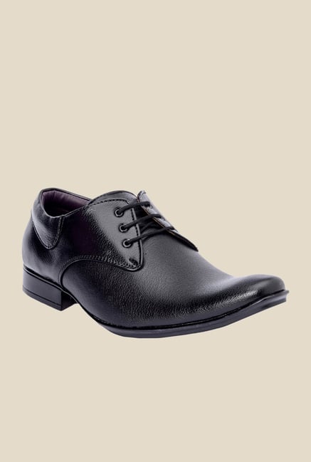Bruno Manetti Black Derby Shoes Bruno Manetti Black Derby Shoes