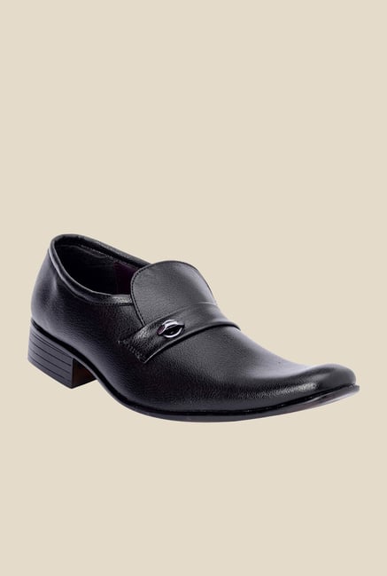 Bruno Manetti Black Formal Slip-Ons Bruno Manetti Black Formal Slip-Ons