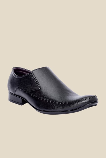 Bruno Manetti Black Formal Slip-Ons Bruno Manetti Black Formal Slip-Ons