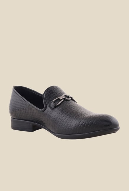 Bruno Manetti Black Formal Slip-Ons Bruno Manetti Black Formal Slip-Ons