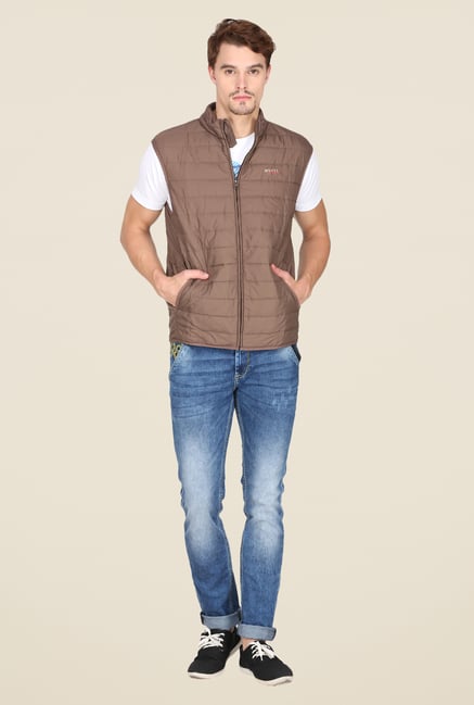 Mufti Brown Slim Fit Jacket Mufti Brown Slim Fit Jacket