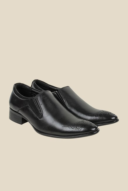 Bruno Manetti Black Formal Slip-Ons Bruno Manetti Black Formal Slip-Ons