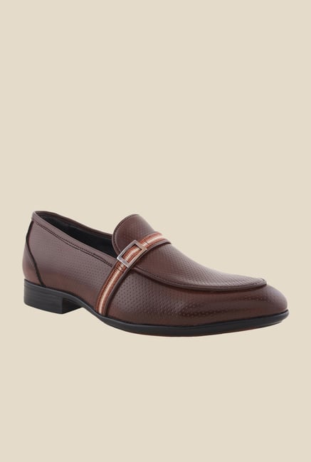 Bruno Manetti Brown Casual Slip-Ons Bruno Manetti Brown Casual Slip-Ons