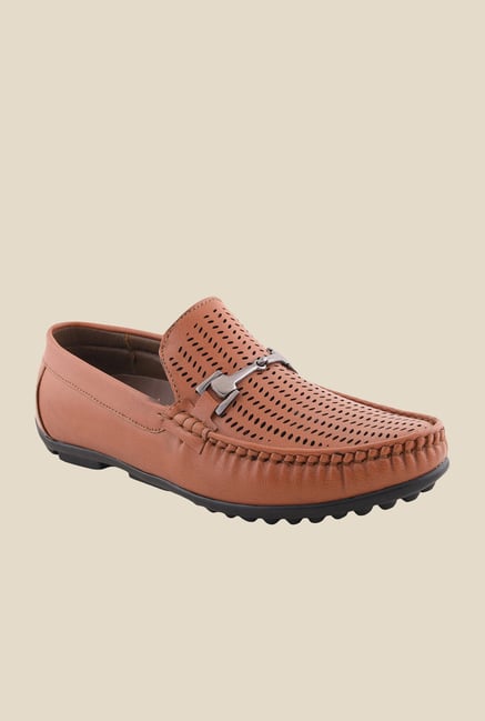 Bruno Manetti Tan Casual Loafers Bruno Manetti Tan Casual Loafers