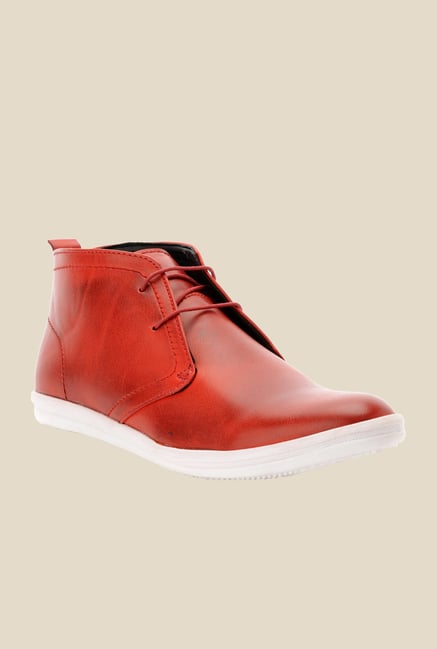 Bruno Manetti Red Chukka Shoes Bruno Manetti Red Chukka Shoes