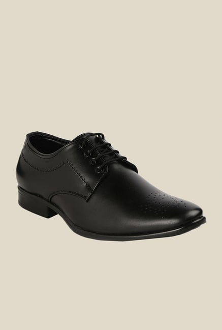 Bruno Manetti Black Derby Shoes Bruno Manetti Black Derby Shoes