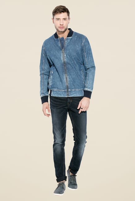 Mufti Blue Slim Fit Jacket Mufti Blue Slim Fit Jacket