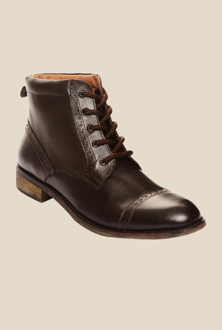 Bruno Manetti Brown Biker Boots Bruno Manetti Brown Biker Boots