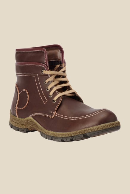 Bruno Manetti Brown Biker Boots Bruno Manetti Brown Biker Boots