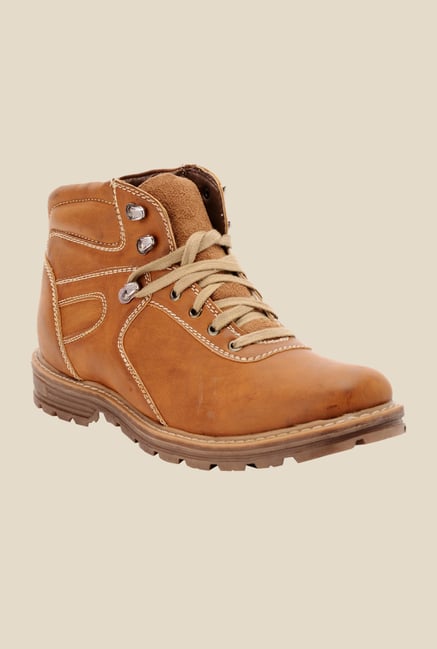Bruno Manetti Tan Biker Boots Bruno Manetti Tan Biker Boots