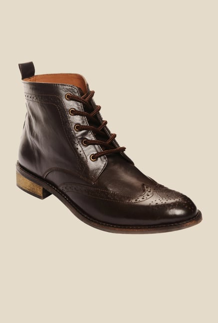 Bruno Manetti Brown Brogue Boots Bruno Manetti Brown Brogue Boots