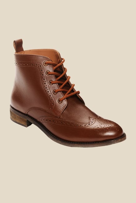 Bruno Manetti Brown Brogue Boots Bruno Manetti Brown Brogue Boots